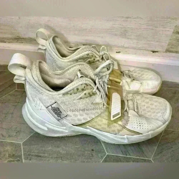 Nike Air Jordan Why Not Zer0.3 White Metallic 2020 Men's Size 12 - Picture 3 of 10